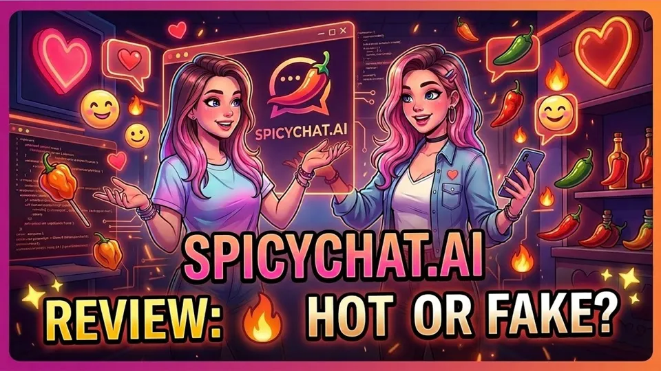Thumbnail of the YouTube video “Spicychat.ai Review & Tutorial: Free vs. Premium Tested” by AI Girlfriends